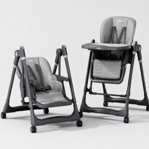 1ba80496-e53c-405a-8895-6da0ae4f68fc Kidilo 8166 GREY High Chair
