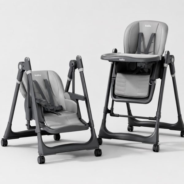 Kidilo 8166 GREY High Chair