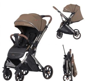 Kidilo 6600 BROWN Baby Stroller