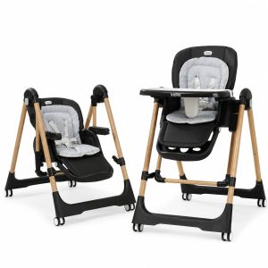 Kidilo DC02 Black High Chair