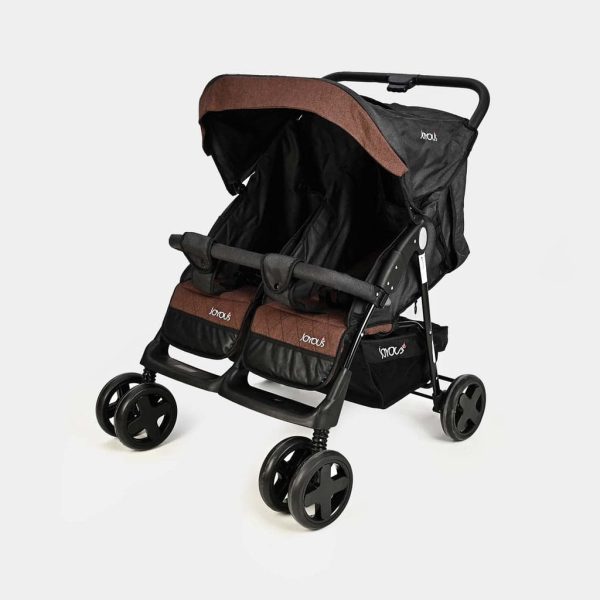 BPE_4119_e30b1bd2-5a80-40c8-94a9-29271a406b16_1024x1024 Twins Stroller Side by Side Joyous | JY212 Brown