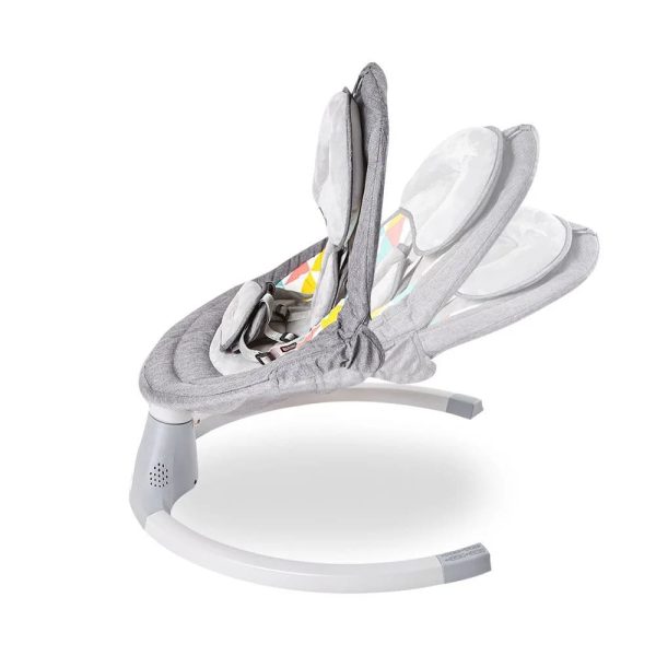 Tinnies Baby Grey Swing with Music – Newborn to 1 Year