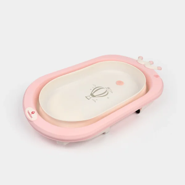 Foldable Baby Bath Tub 2024-1 Pink