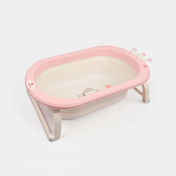Foldable Baby Bath Tub 2024-1 Pink