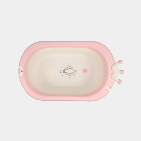 Foldable Baby Bath Tub 2024-1 Pink