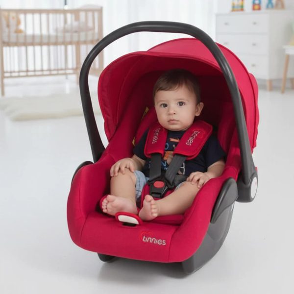 Tinnies Baby Carry Cot T007 Red- (BP-LI)
