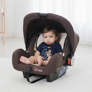 Tinnies Baby Carry Cot-Brown T001 E-C