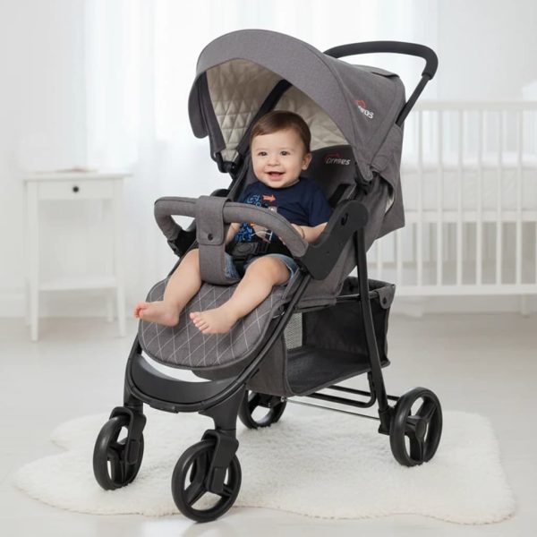 Z730620103_1024x1024 Tinnies Baby Stroller E03 Grey
