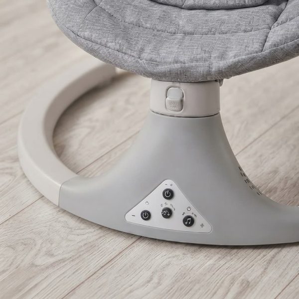 Tinnies Baby Grey Swing with Music – Newborn to 1 Year