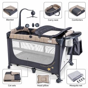 bc4170a2-001d-4ea4-8ce1-400405419e5apng ALL-IN-ONE BABY PLAY PEN, BABY COT– GREY
