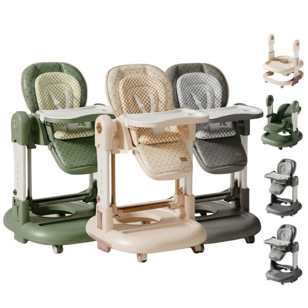 Joyous 3in1 Foldable High Chair Baby Walker Feeding Chair