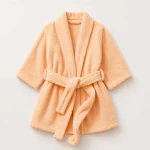 Peach Blossom Kids Bathrobe