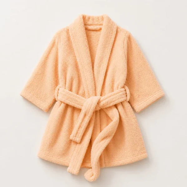 Peach Blossom Kids Bathrobe