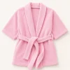 Blush Bunny Pink Kids Bathrobe