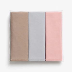 hgyytg Pastel Dreams Baby Cotton Washcloth Set – Pack of 3