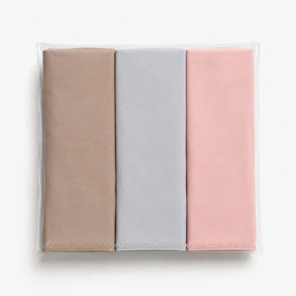 Pastel Dreams Baby Cotton Washcloth Set – Pack of 3
