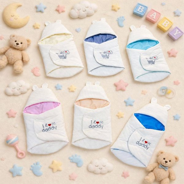 Bear Ears Baby Swaddle Wrap