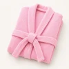 Blush Bunny Pink Kids Bathrobe