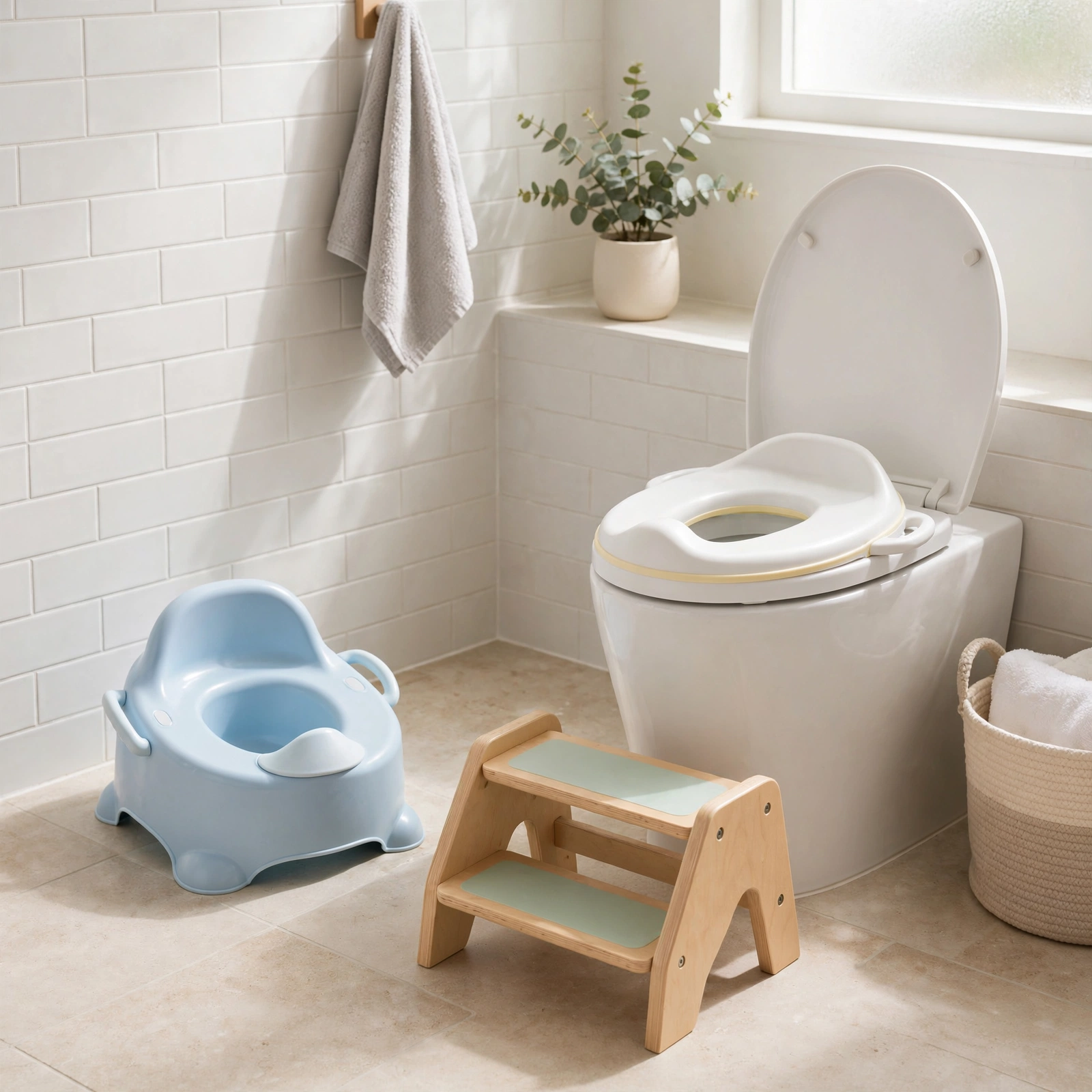 6211 2-Step Baby Toilet Ladder