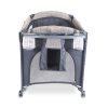 ALL-IN-ONE BABY PLAY PEN, BABY COT– GREY