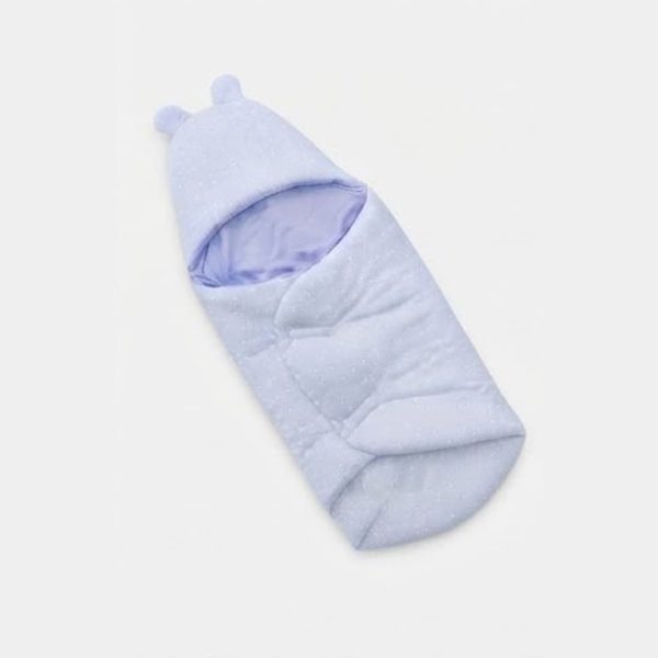 swaddle_4_light_lavender (1) Bunny Ears Baby Sleeping Bag