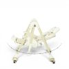 TINNIES BABY HIGH CHAIR W/SWING - WHITE