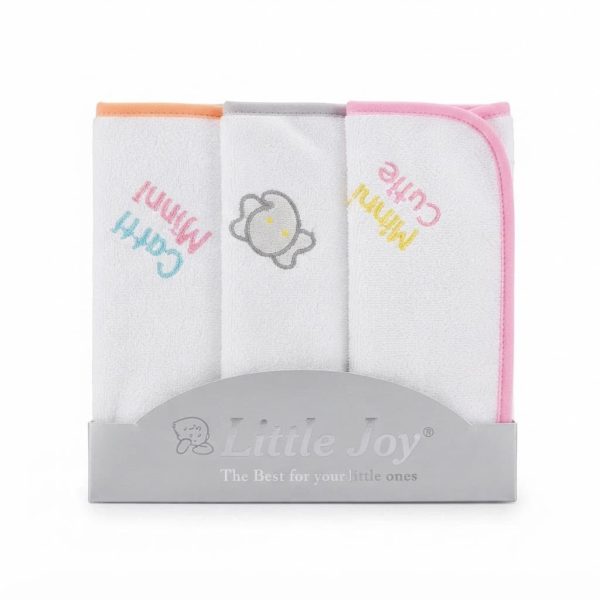 soft white baby face towels or washcloths
