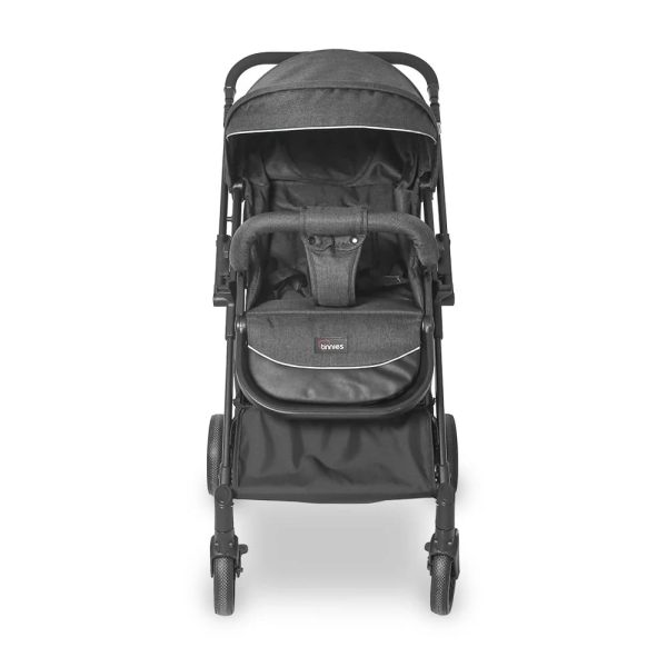TINNIES BABY STROLLER – GREEN, FOLDABLE WITH REVERSIBLE HANDLE