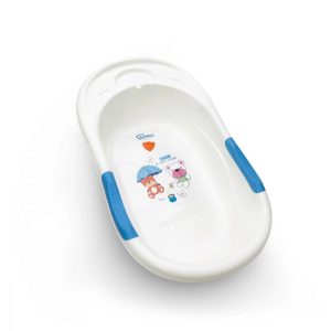 TINNIES BATH TUB – BLUE, EASY DRAINING & NON-SLIP