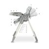 TINNIES MODERN BABY HIGH CHAIR PRINTED