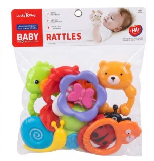 9Pcs rattle set - BABY RATTLES (For Early Education)  K225D541