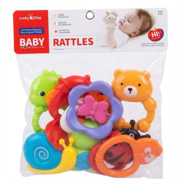9Pcs rattle set - BABY RATTLES (For Early Education)  K225D541