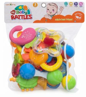 16 Pcs rattle set - my Baby RATTLES 225D348