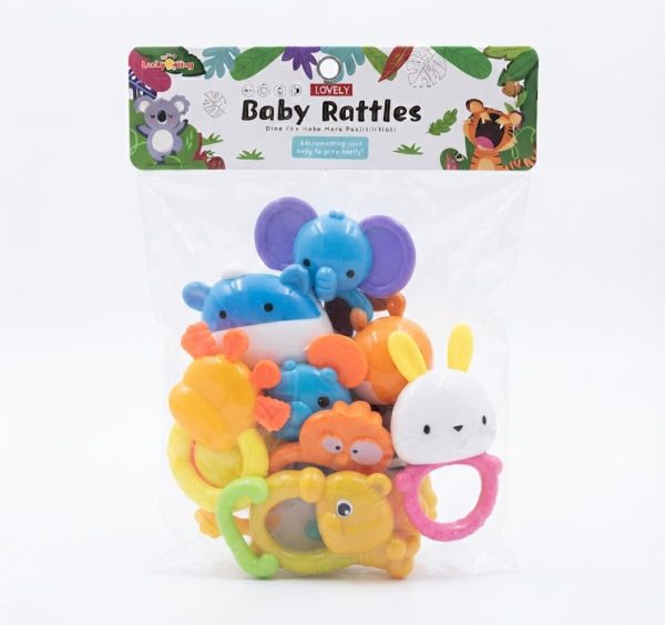 10pcs rattle set - LOVELY Baby Rattles  225D494