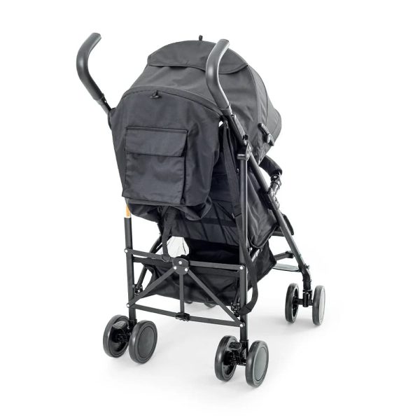 STROLLERS-_-BUGGIES-T054-Black-VI TINNIES BABY BUGGY STROLLER – LIGHTWEIGHT & FOLDABLE BABY PRAM