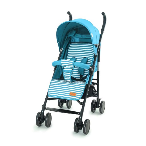 TINNIES BABY STROLLER BUGGY – GREEN STRIPPED