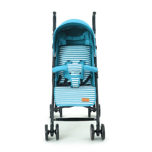 TINNIES BABY STROLLER BUGGY – GREEN STRIPPED