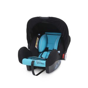 T001-020 COMFORTABLE & SECURE BABY CARRIER CAR SEAT – INFANT ROCKER WITH CANOPY (GREEN, 0-18 MONTHS)