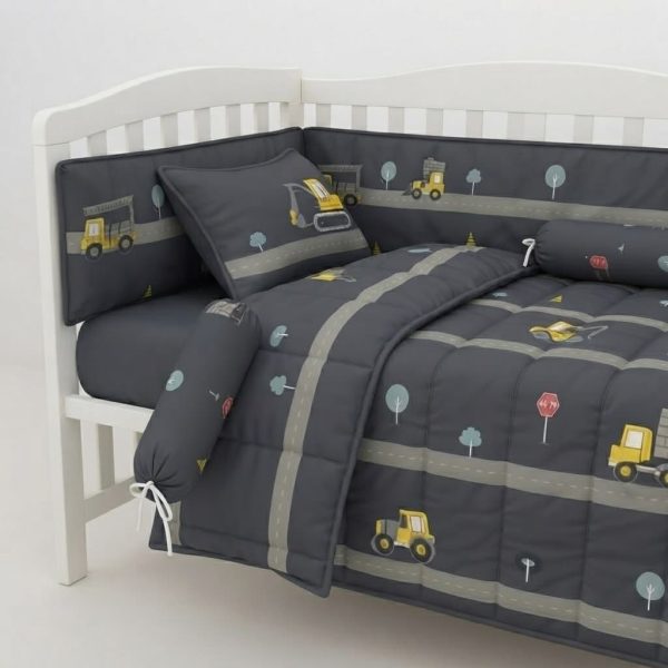 Soft & Cozy Kids Cot Bedding Set Pack of 6