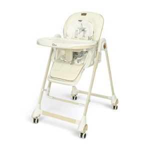 TINNIES BABY HIGH CHAIR W/SWING - WHITE