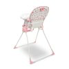 TINNIES PREMIUM POLKA DOT FOLDABLE HIGH CHAIR
