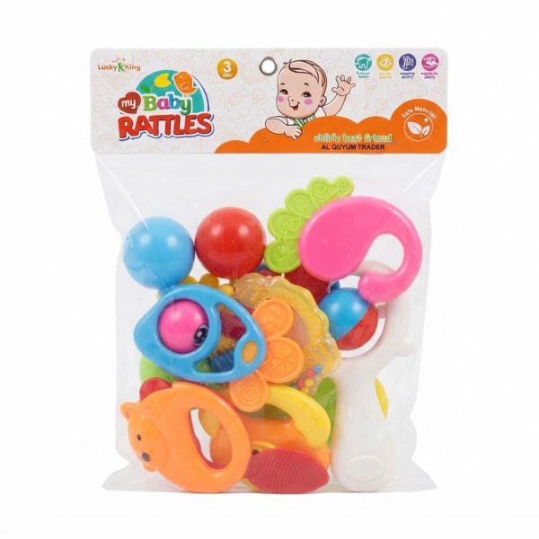 9 Pcs Baby Rattle Set 225D396