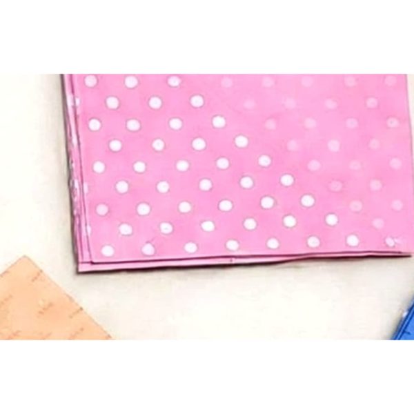 04_Pink_Polka_Mid Little joy Baby Wrapping Shawls