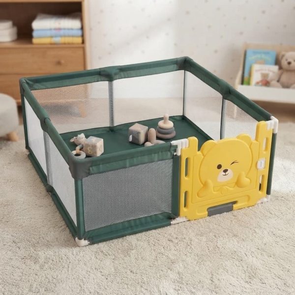 Baby Playpen with Safety Fence