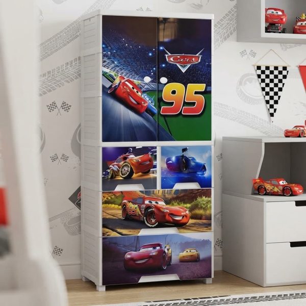 Kideez Wardrobe 2222-CAR