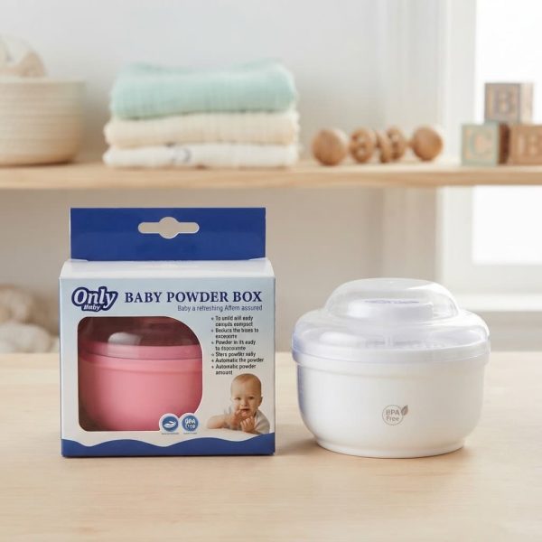 Baby Powder Box with Puff