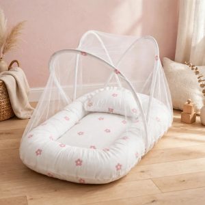 Pink Flower Baby Carry Nest