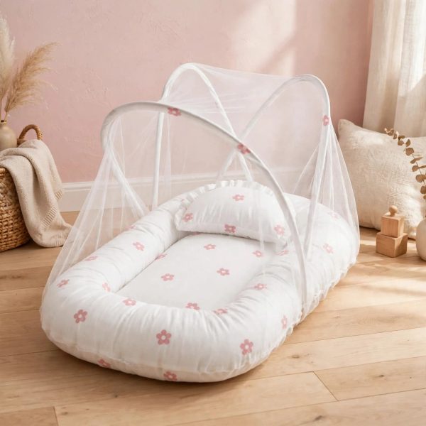 791014427_1388970803213427_7179861639179258365_n Pink Flower Baby Carry Nest