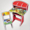 Multipurpose Adjustable Character Printed Study Activity Table