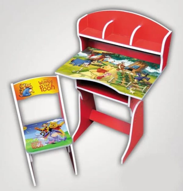 Multipurpose Adjustable Character Printed Study Activity Table